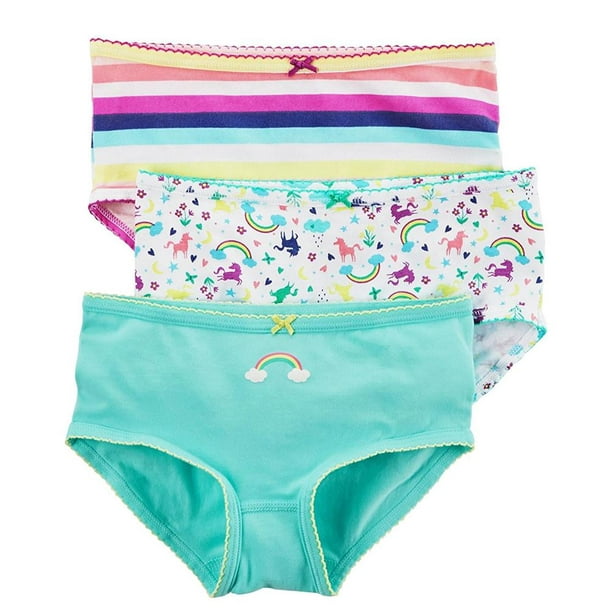 Carter's Underwear Underpants 3pk Girls Panties Dog Princess 4/5 6/6X